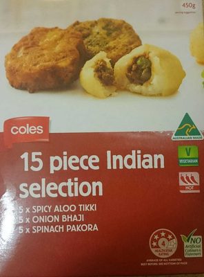 Coels 15 piece indian selection front packaging