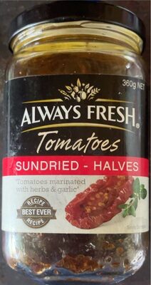 Sundried tomato halfs