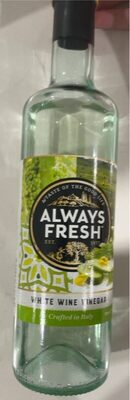 Always Fresh – White Wine Vinegar front packaging