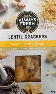 Lentil Crackers
