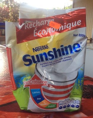 Fortified full cream milk powder