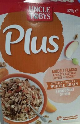Uncle Tobys Plus Muesli Flakes