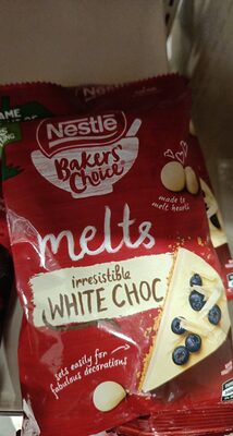 melts white choc