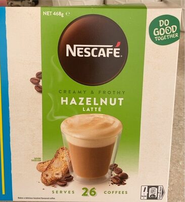 Hazelnut latte