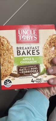 BREAKFAST BAKES APPLE & CINNAMON front packaging