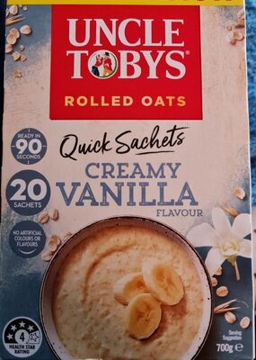 Creamy Vanilla Rolled Oats
