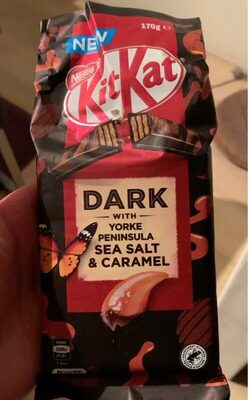 Kit kat dark with York peninsula sea salt