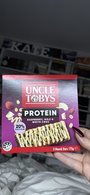 Protein Raspberry Goji White Choc