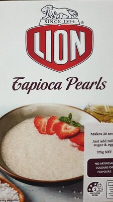 Tapioca pearls