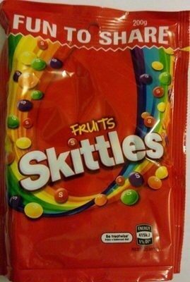 Skittles Fruits 200g front packaging