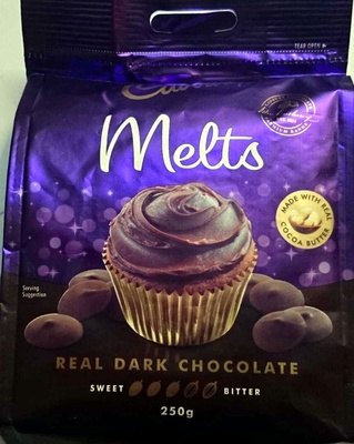 Real Dark Chocolate Melts