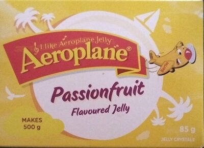 Passionfruit flavoured jelly
