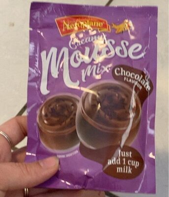 Creamy mouse mix chocolate front packaging