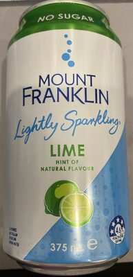 Lightly Sparkling Lime