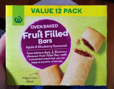 Fruit Filled Bars (Apple & Blueberry Flavoured)