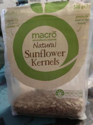 Sunflower kernels front packaging