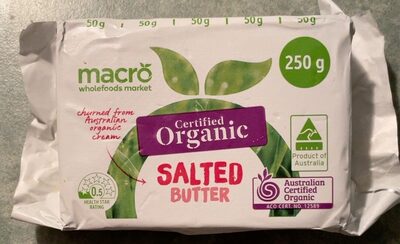 Macro Organic Salted Butter