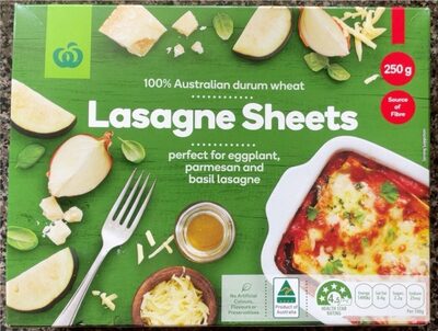 Woolworths Lasagne Sheets
