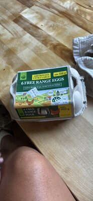 6 Free Range Eggs