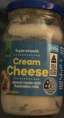 Cream cheese front packaging