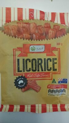 Liquorice twists strawberry flavoured