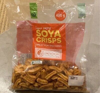 Soya crisps