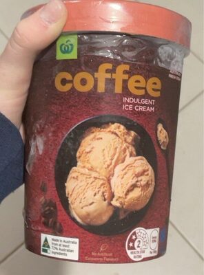 coffee indulgent ice cream