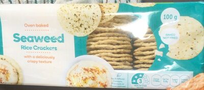Seaweed rice crackers