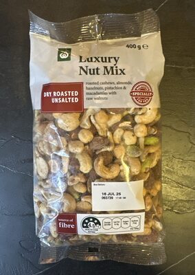 Oven roasted nut mix