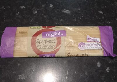 Macro Organic Pasta Spaghetti