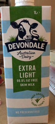 EXTRA LIGHT 99.9% Fat Free Skim Milk
