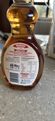 Sugar Free Maple Flavoured Syrup Vanilla