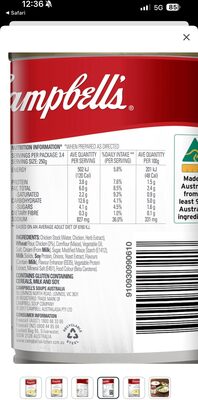 condensed cream of chicken