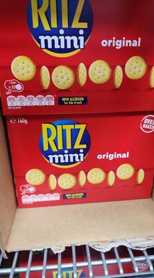 RITZ MINL MUNCH ORIG 160GM