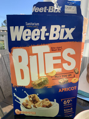 Weet-Bix Wheat Biscuits Apricot Bites