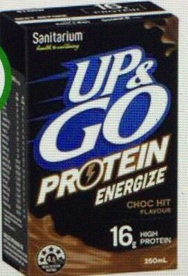 Sanitarium Up&go Protein Energize Choc