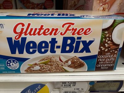 Weet Bix Gluten Free Coconut & Cinnamon