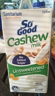 Cashew milk Unsweetened