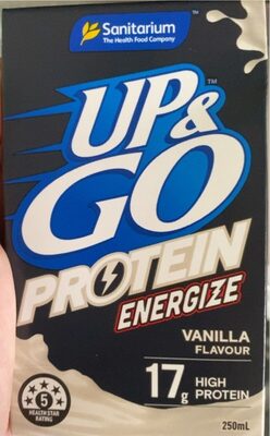 Up and Go vanilla milk