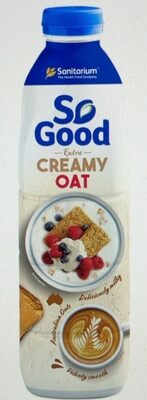 extra creamy oat milk front packaging