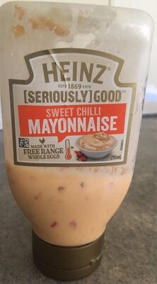 Sweet chilli mayonnaise front packaging