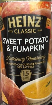 Sweet Potato & Pumpkin Soup