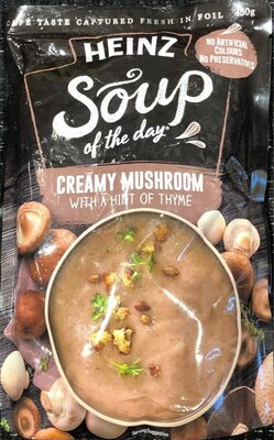 Soup Creamy Mushroom (with a hint of thyme)