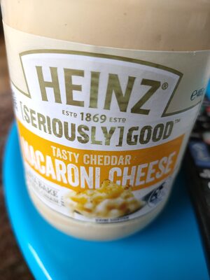 Heinz seriously good macaroni cheese front packaging