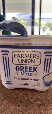 GREEK STYLE All Natural Yogurt