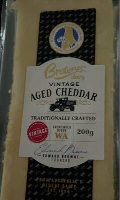 Vintage aged chedder