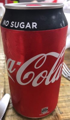 Coca Cola 375ml can (no sugar)