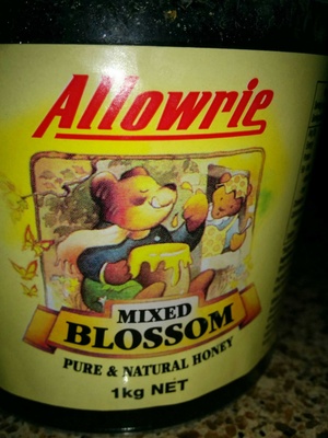 Mixed Blossom pure & natural honey front packaging