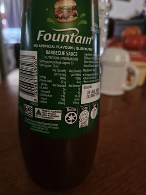 Fountain Barbeque Sauce