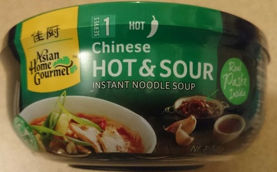 Chinese Hot and Sour Instant Noodle Soup